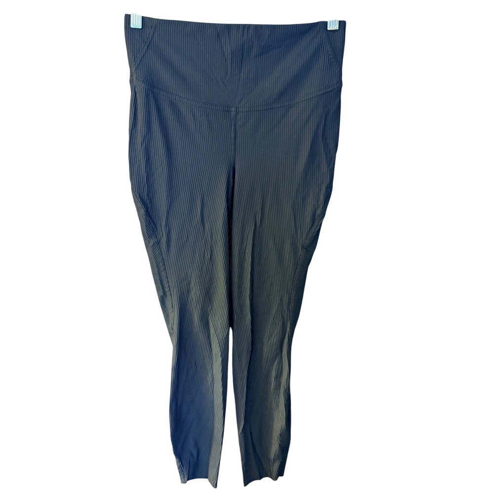 Lululemon Women's 6 Base Pace High-Rise Ribbed Tight 25 Black Leggings